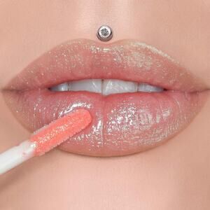JEFFREE STAR The Gloss PEACH PRICE TAG Lipgloss Soft Peach Green‎ Pearl